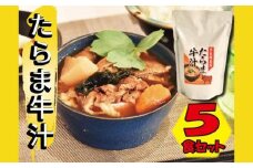 ※25/7/23受付停止※たらま牛汁 ( 450g × 5食 )