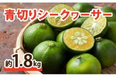 青切り シークワーサー 約1.8kg ★西表島ふる～つらんど★ 果物 フルーツ お届け：2025年8月上旬～10月下旬（収穫でき次第順次発送）