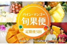 定期便 5回 2025年 先行予約 パイナップル マンゴー 旬果便 農園ファイミール 果物 フルーツ お楽しみ
