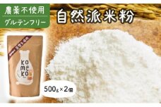 ⼤浜農園 ⾃然派⽶粉 1kg 農薬不使⽤＆グルテンフリー【お菓子・焼き菓子・グルテンフリー・米粉・パンケーキ】