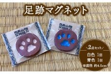 足跡マグネット【マグネット ハンドメイド スオウの木 】