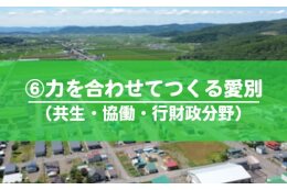 ６．力を合わせてつくるまちづくり事業（共生・協働・行財政分野）