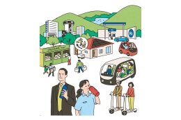 ➄	脱炭素社会の実現に挑戦する